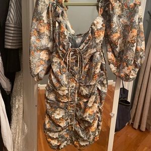 Hello Molly Basque Country Dress Sage